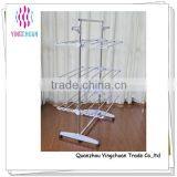 Stainless Steel Metal Movable Clothes Drying Hanger Rack thumbnail-1