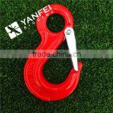 G80 Eye Sling Hooks With Safety Latch thumbnail-2