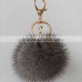 Lovely Shape Pendant/ Rex Mink Fur Rabbit Toy for Decoration and Car Pendant Shpe Of Copenhagen Keychain thumbnail-2