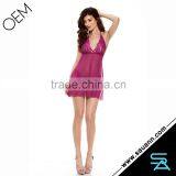 Hot Women's Elegance Chemise & Thong Set thumbnail-5