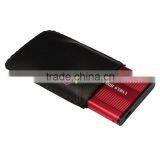 2.5" Red USB 2.0 IDE HD 2.5 HDD Hard Drive Enclosure Case thumbnail-3