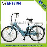 Factory Price Single Speed Electric Bicycle 24 Inch thumbnail-1
