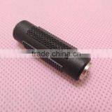 Audio System Black 3.5 Female to 3.5 Female Connector Adapter