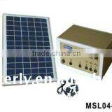 20W Solar Led Home Lighting Kit With 4bulbs & Phone Charger