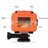 SOOCOO S70 170 Degree Wide-angle 2K Action Camera With 2.4G Remote Control Built- in WIFI Waterproof Lens Quality Choice