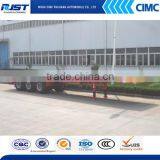 CIMC Best Selling 40 ft 3 Axles Flat Bed Semi Trailer for Container Transportation