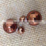 Fashion Imitation Double Ball Stud Pearl Earrings For Women thumbnail-3