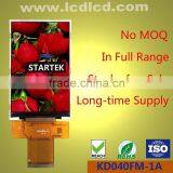 4 Inch IPS Electronic Display With High Brightness and High Contrast and Full Viewing Angle