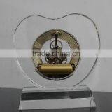 2016 China Wholesale Crystal Glass Wall Clock Wall Design thumbnail-6