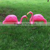 Sculptural Gardens Pink Flamingo Lawn Ornament Flamingo Figurine Plastic Party Grassland Garden Ornaments Decoration thumbnail-4