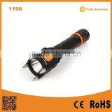 1196 Function 4 In 1-Alarm/Window Breaker 10W XML T6 Aluminum Material Led Flashlight thumbnail-1