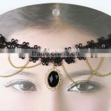 New Fashion Cheap Beautiful Fancy Black Girl Head Chains S10792F04