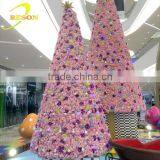 Shopping Mall Outdoor Large Christmas Tree With Star Garden Decoration thumbnail-4