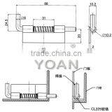 Industrial Electrical Spring Cabinet Box Door Hinges thumbnail-2