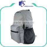Promotional Customized Folding Backpack / Outdoor Backpack With Mesh Pocket thumbnail-2