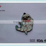 Cute Fashion Pvc Custom Astrodog Keycahin