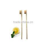 High Quality Biodegradable Bamboo Charcoal Fiber Bristles Wood Toothbrush thumbnail-3