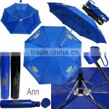 3 section case umbrella for gift