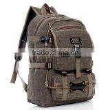Men Cheap Canvas Backpack Custom Canvas Backpack thumbnail-2