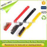 Mini Brush With Stainless Steel Bristle, Mini Car Detailing Brush, Mini Brush for Copper Tubing