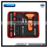 7PCS Emergency Tool Set Safe Hammer Testing Pen and 2pcs Screwdrivers Set