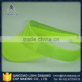 Highly Praised Bright Color 100% Cotton Breathable Short Sun Visor Cap thumbnail-3