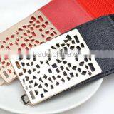 Sexy Wide Waist Belt Gold Metal Waist Belt for Lady