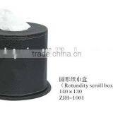 Elegant Home or Hotel Supplies Wooden Tissue Box Cover Leather thumbnail-2