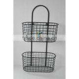Metal Wall Hanging Storage Basket