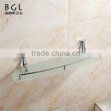 News Modern Bathroom Accessories Hardware Zinc Alloy Items Glass Shelf thumbnail-1