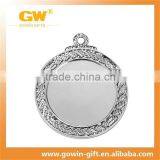 Zinc Alloy Casting Engraved Customized Blank Silver Coin thumbnail-1