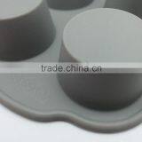 Beautiful Food Grade Silicone 6 Cup Cake Pan for Baking Muffin Cakes thumbnail-3