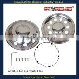 22.5 inch stainless steel wheel simulator hub cap