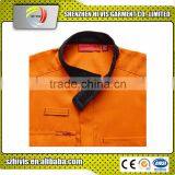 hi Vis Yellow Navy Custom Embroidered Reflective Protective Oil Resistant Coverall thumbnail-2