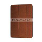 Quality Karst Texture Leather for IPAD MINI 4 MINI4 Leather Case Foldable Smart Case Business Protective Case PC+ PU