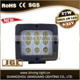 27w Square LED Work Light Cree Driving Light 24v Lamp for Motorcycle,4x4 Cars thumbnail-2