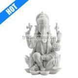 7 1/4-inch Hand Painted Resin Hindu Elephant God for SALE thumbnail-1