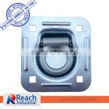 Recessed Trailer D-Ring Tie Down with Backing Plate and Hardware