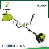 26cc Brush Cutter CG260 with metal blade and nylon cutter for HLCG260