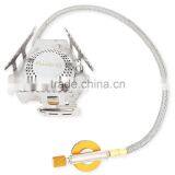 AOTU Split Type Flat Camping Stove Head With High Temperature Resistant Folding Bracket Lighter Butane Gas Stove thumbnail-2