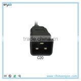 C20 to C19 Power Cord - Black Server Cable thumbnail-3
