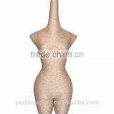 Fiberglass Covered With Hemp Rope Half Body Torso Female Mannequin thumbnail-2