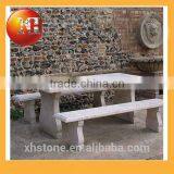 Garden Custom Cut Marble Square Table Top for Park Furniture thumbnail-1