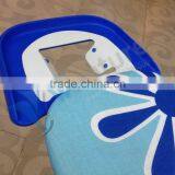 Wheels Ironing Boards With Plastic Iron Rest thumbnail-3