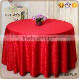 Jacquard Disposable Round Table Cloths thumbnail-2