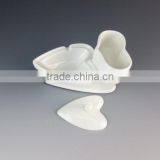 White Ceramics Type Funny Closestool Shaped Eco-friendly Ashtray thumbnail-1