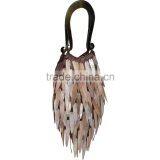 High Quality Best Selling Bamboo Leaf Shell (Horn) Evening Bag From Vietnam thumbnail-1