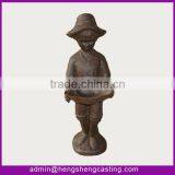 Antique Cast Iron Decoration Bird Feeder thumbnail-1