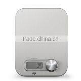 Kinetic Energy Battery-free Digital Stainless Steel Kitchen Scale