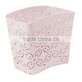 Pink Arc-shaped Metal Punched Pen Ruler Pencil Holder thumbnail-2